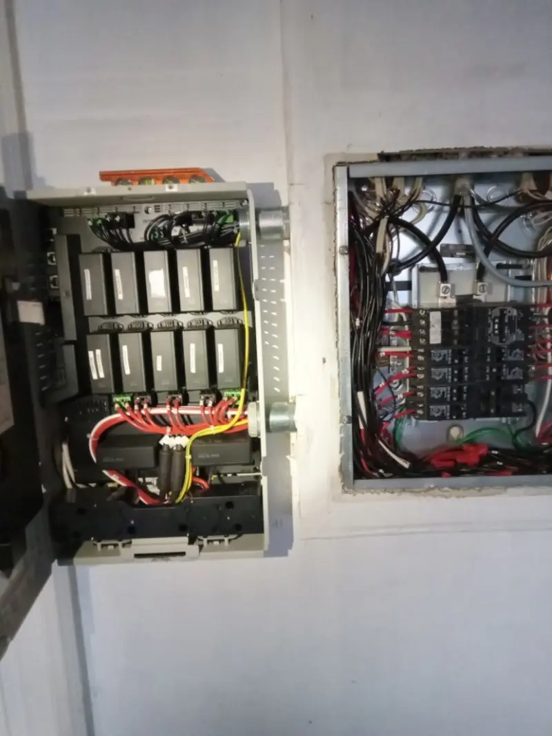 Electrical panel upgrade completed for Indoor Lighting Installation in District Heights